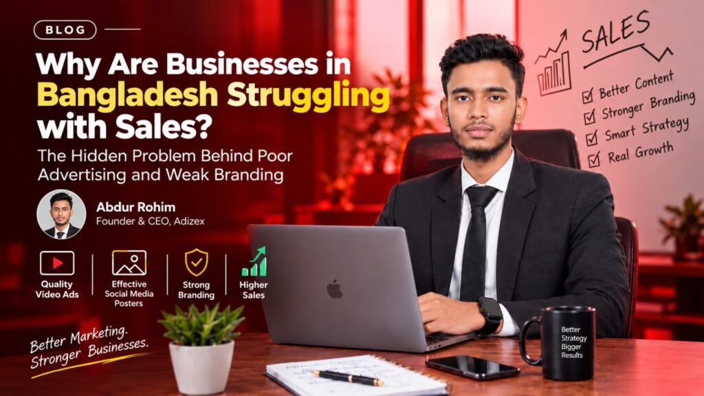 Abdur Rohim, Founder and CEO of Adizex, on why businesses in Bangladesh struggle with sales