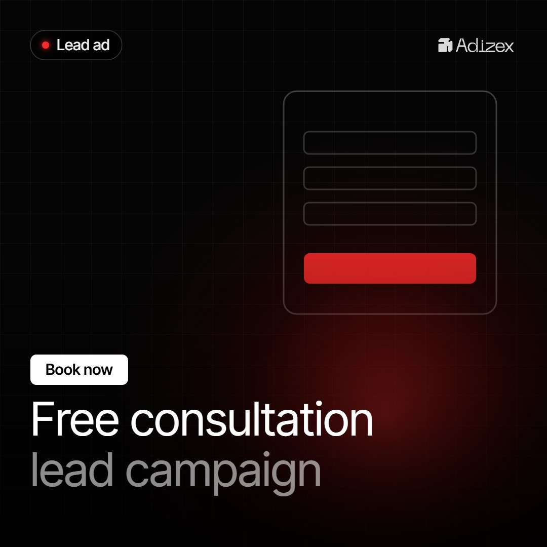 Free consultation lead ad Facebook ad by Adizex