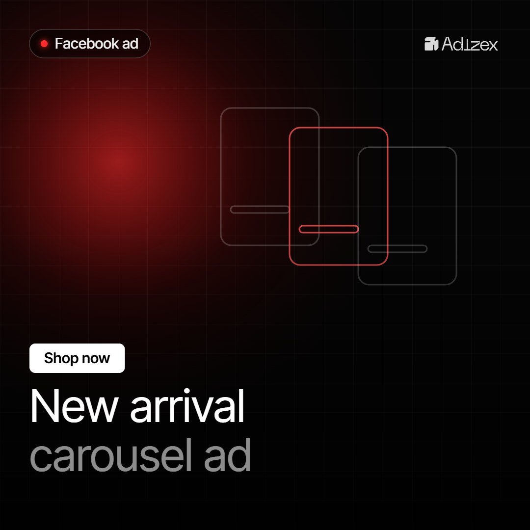 New arrival carousel ad Facebook ad by Adizex